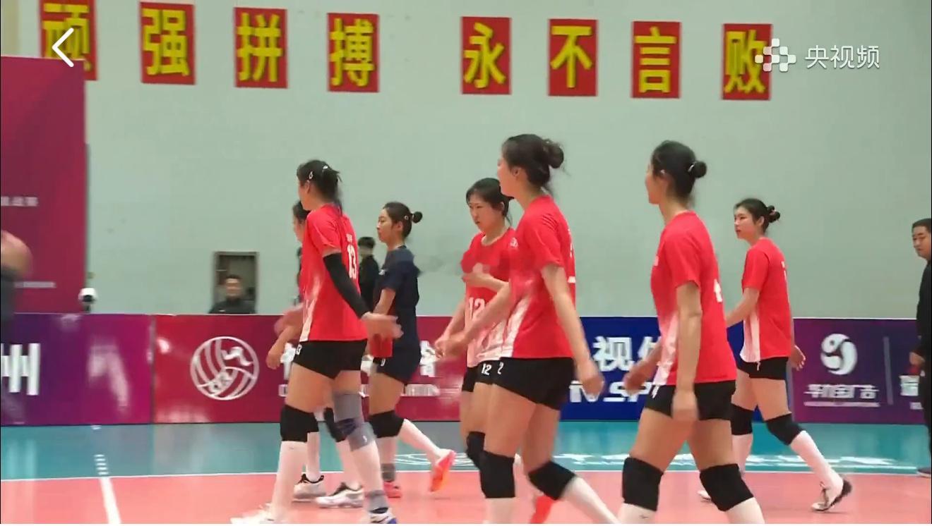2024-2025中国女排超级联赛B级季后赛F组第十五轮，江苏青年队3-0（25
