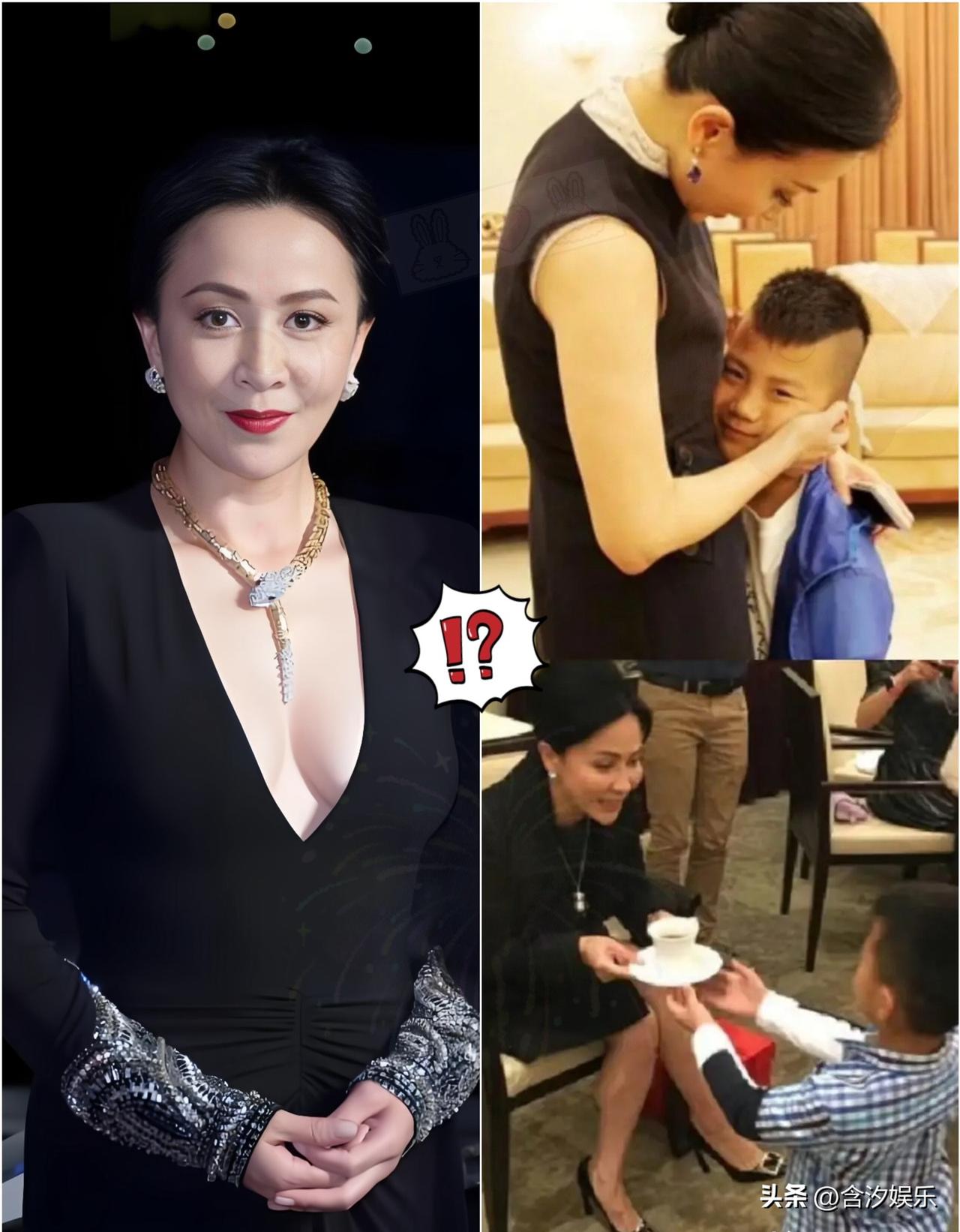 一次，胡军对膝下无子的刘嘉玲说：“姐，想要儿子么？”刘嘉玲一口干完白酒：“别开玩