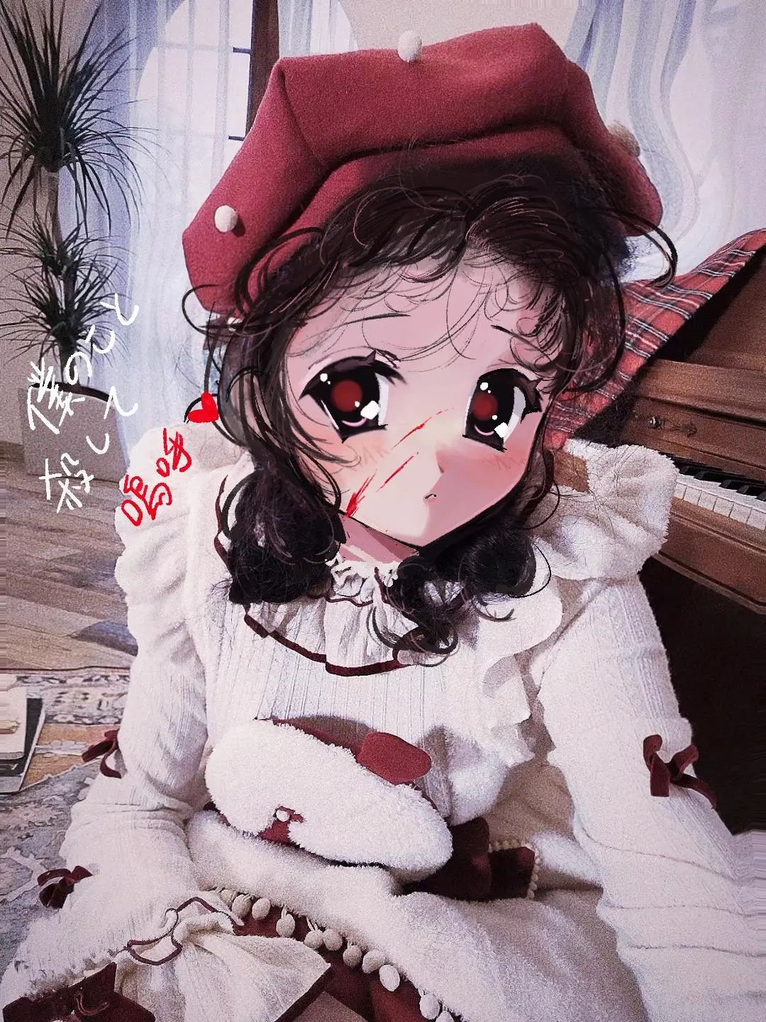 尝试了一下改脸！太可惜了我不擅长这种画风555