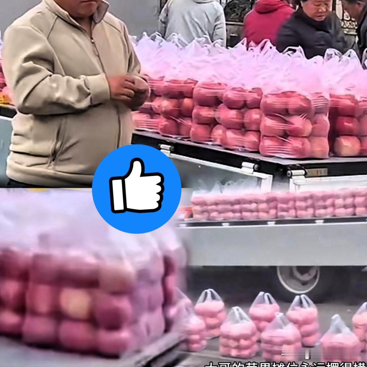 我问我山东淄博的大学同学，你去买苹果哥的苹果了吗？

他兴奋地说，买了，不仅苹果