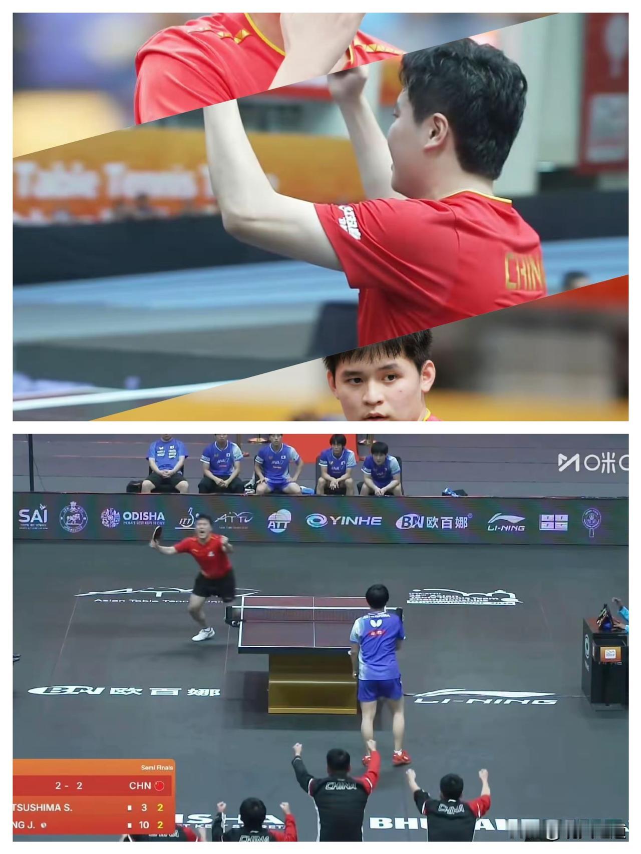 梁靖崑这一哭，才是国乒最动人的模样！谁能想到这个29岁的硬汉，在致胜球落地后会像