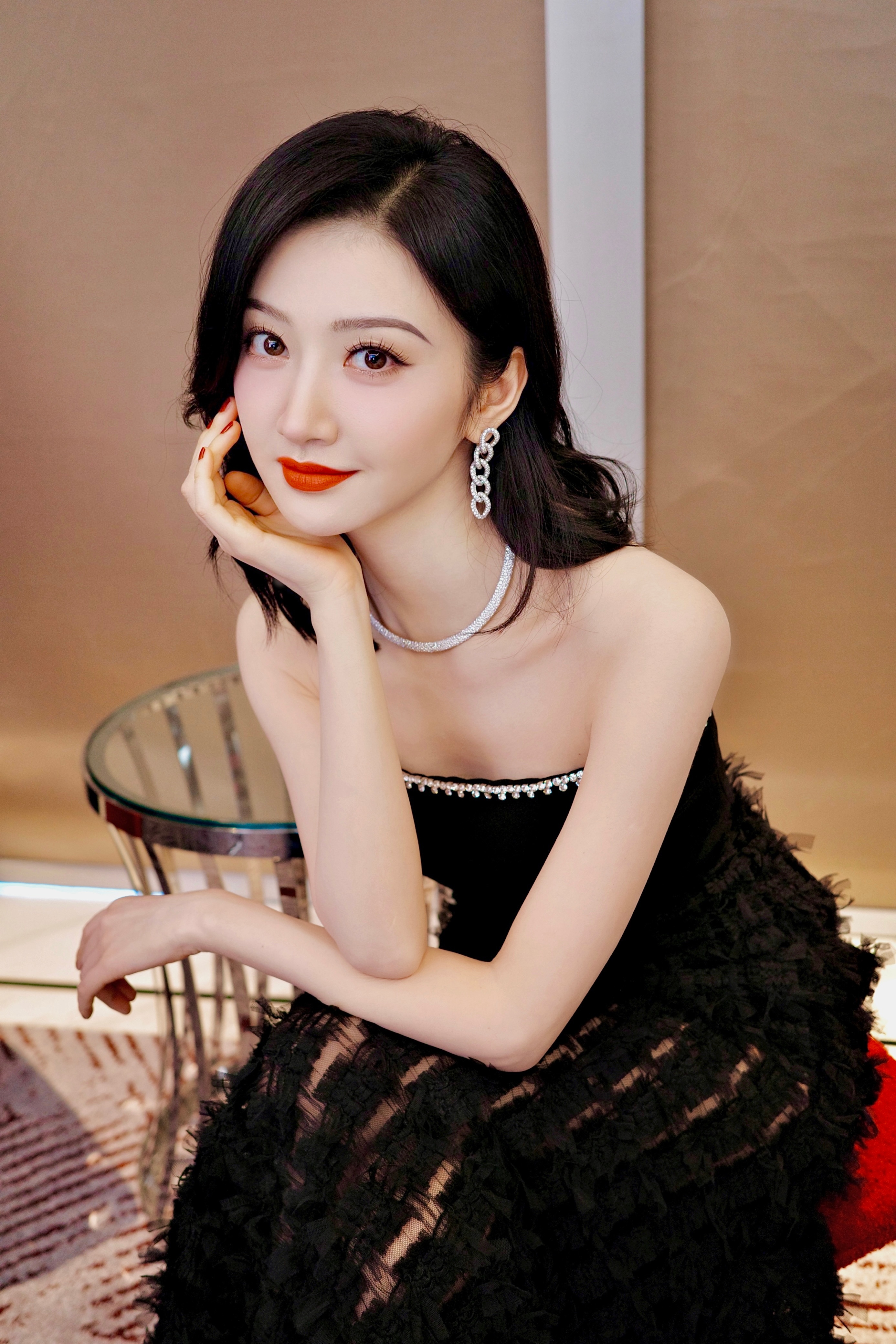 孙宇晨 我的女友景甜 有一说一，景甜是真的漂亮性感有女人味。如果是真的，能有这样