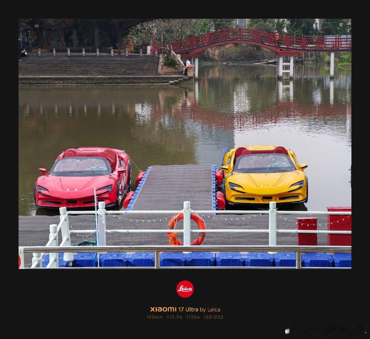 这两款水上敞篷豪车是哪个品牌的，看着好厉害的样子。 广州·广州朗豪酒店