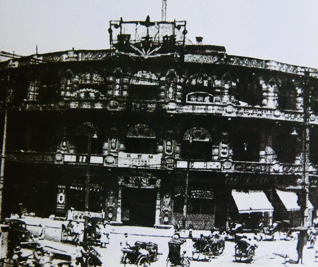 1918年上海最早的过街隧道·新世界游艺场