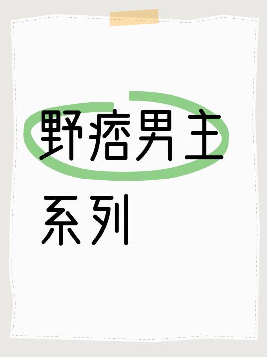 🔥6本野痞帅男主文~