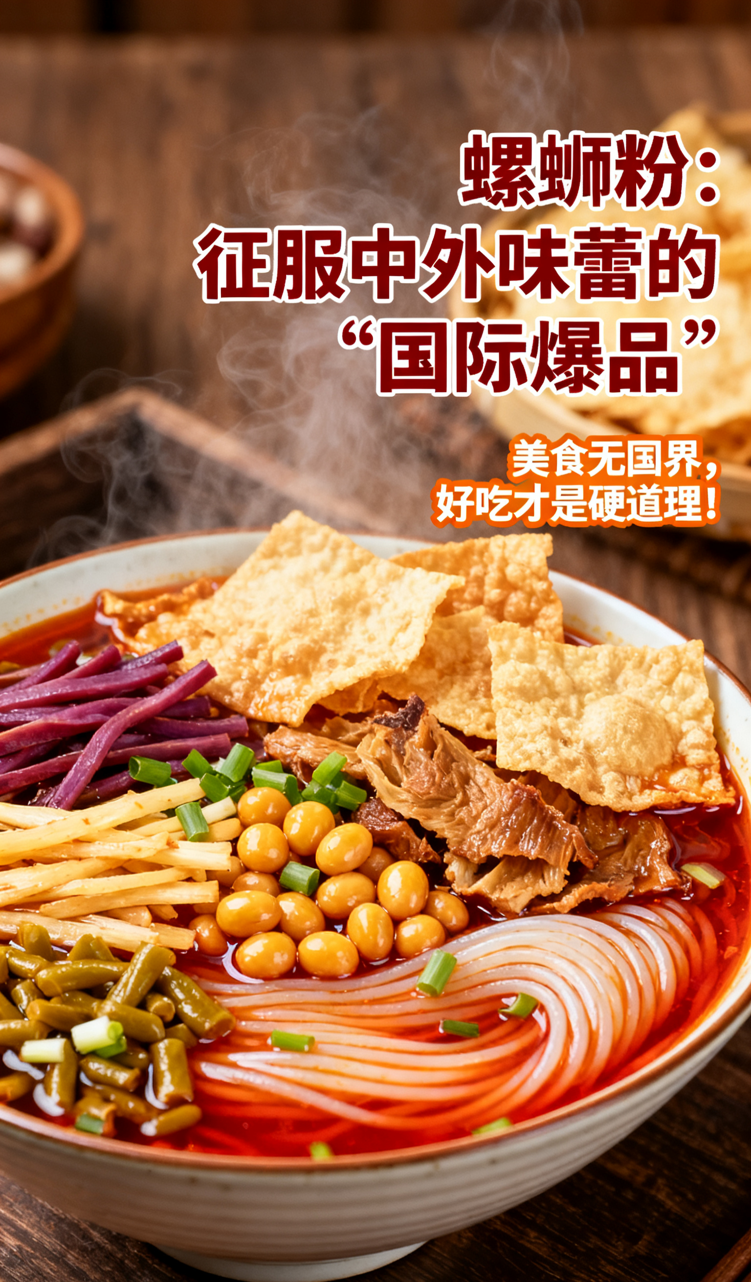 老外一年吃掉1亿元螺蛳粉螺蛳粉拿下70多国老外胃   看来，美食，对哪个味蕾都没