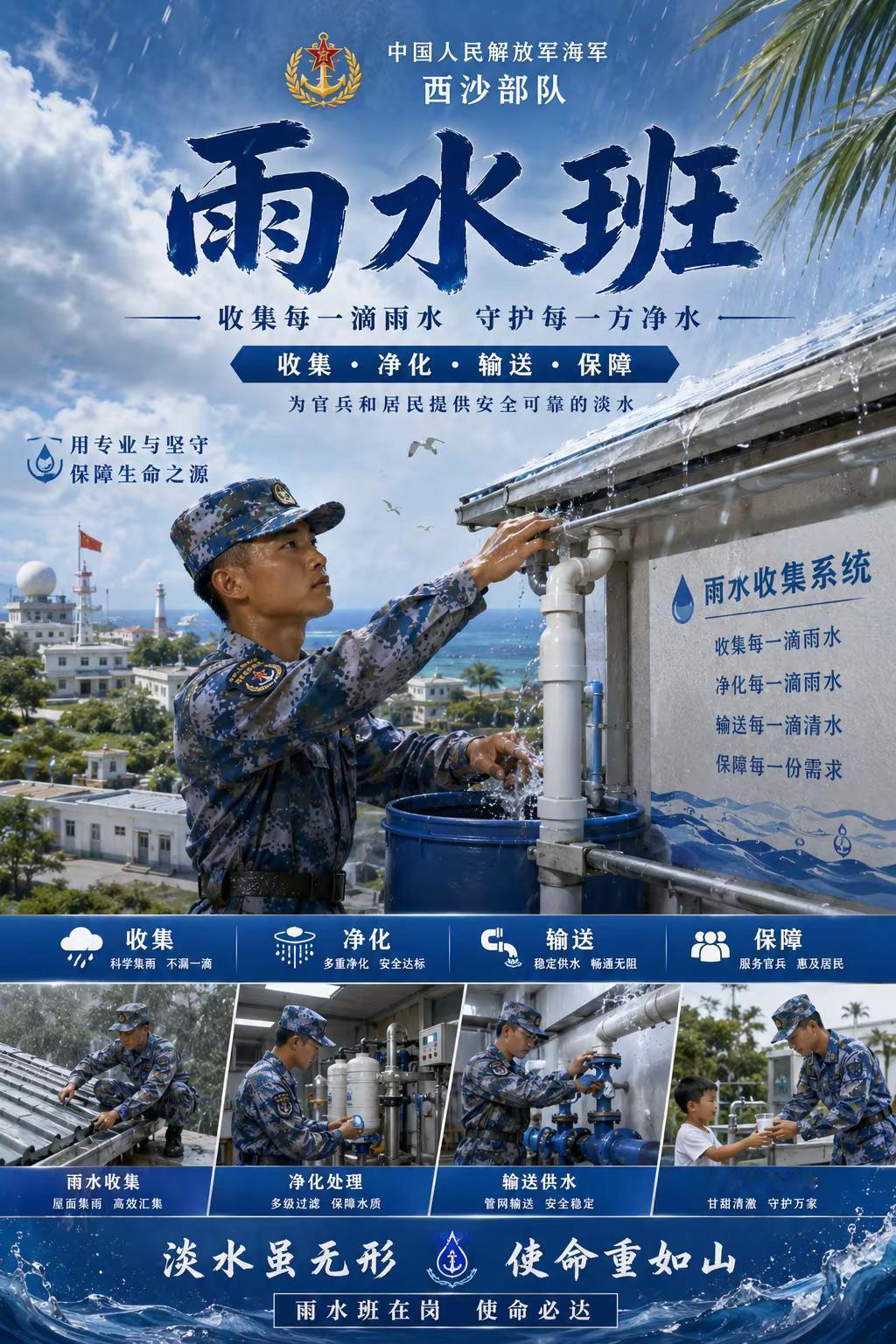 雨水班海军        西沙群岛