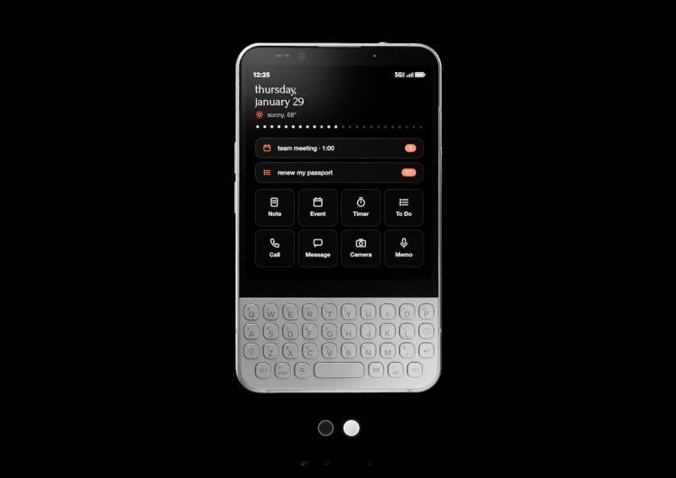今昔是何年？黑莓与iPhone的结合体，美国Minimal发布了一款Minima