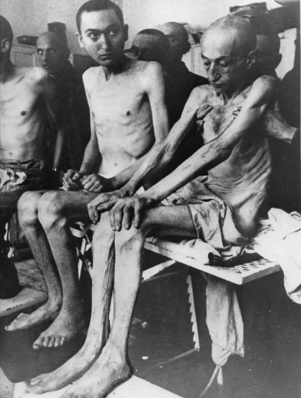 【来自投稿】1945年2月初，苏军解放了奥斯维辛集中营后，清点被关押的犹太人 