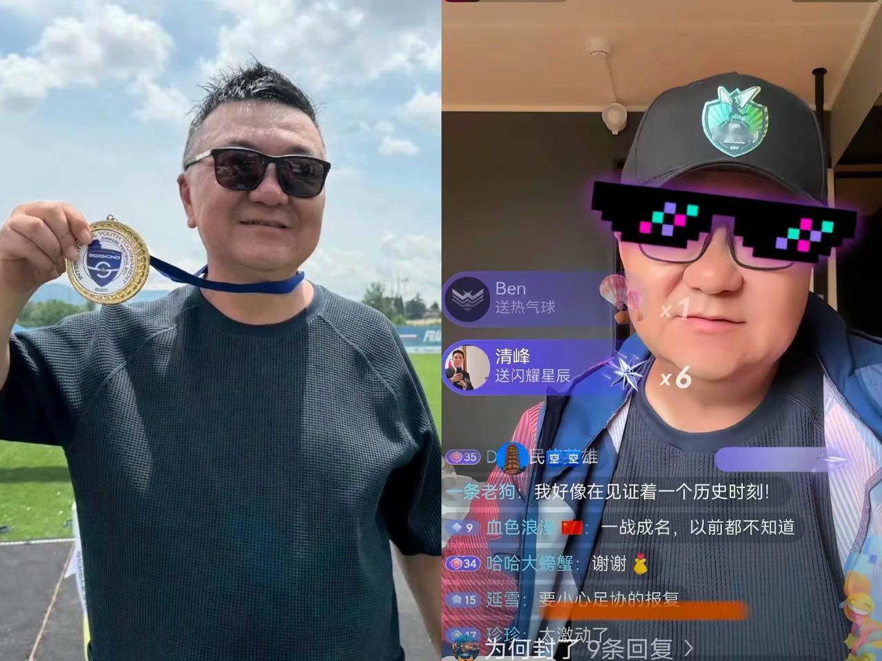 董路这可真是直播间版的乐极生悲呀！
开播不到半小时，
10万 + 的在线人数，嘉