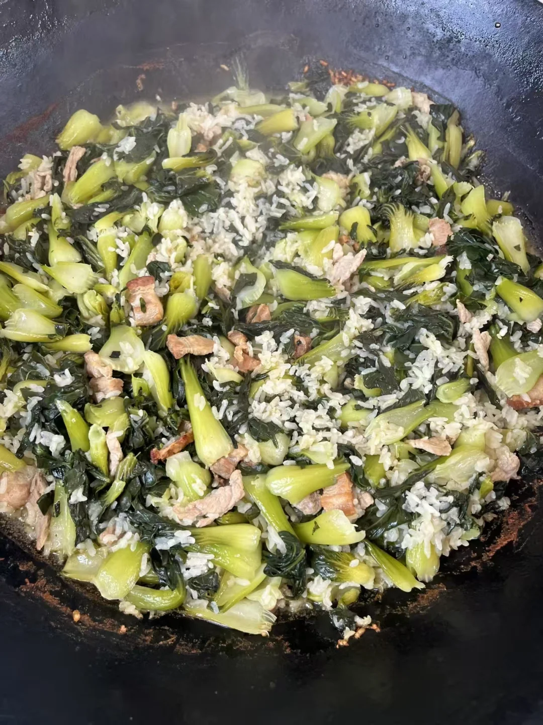 铁锅菜饭！！谁懂