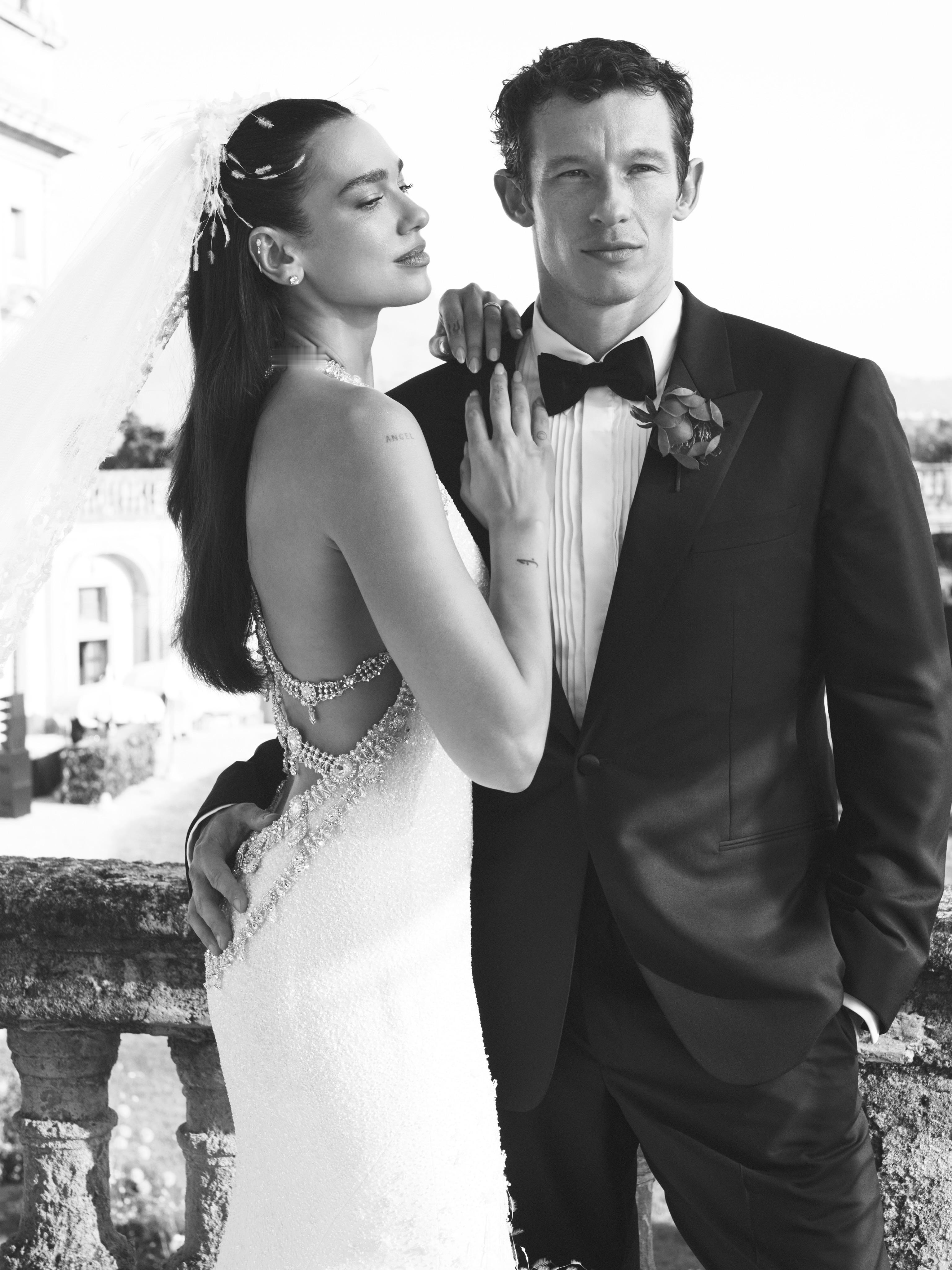 【👰🏻♀️】Dua Lipa 分享与 Callum Turner 最新甜蜜婚