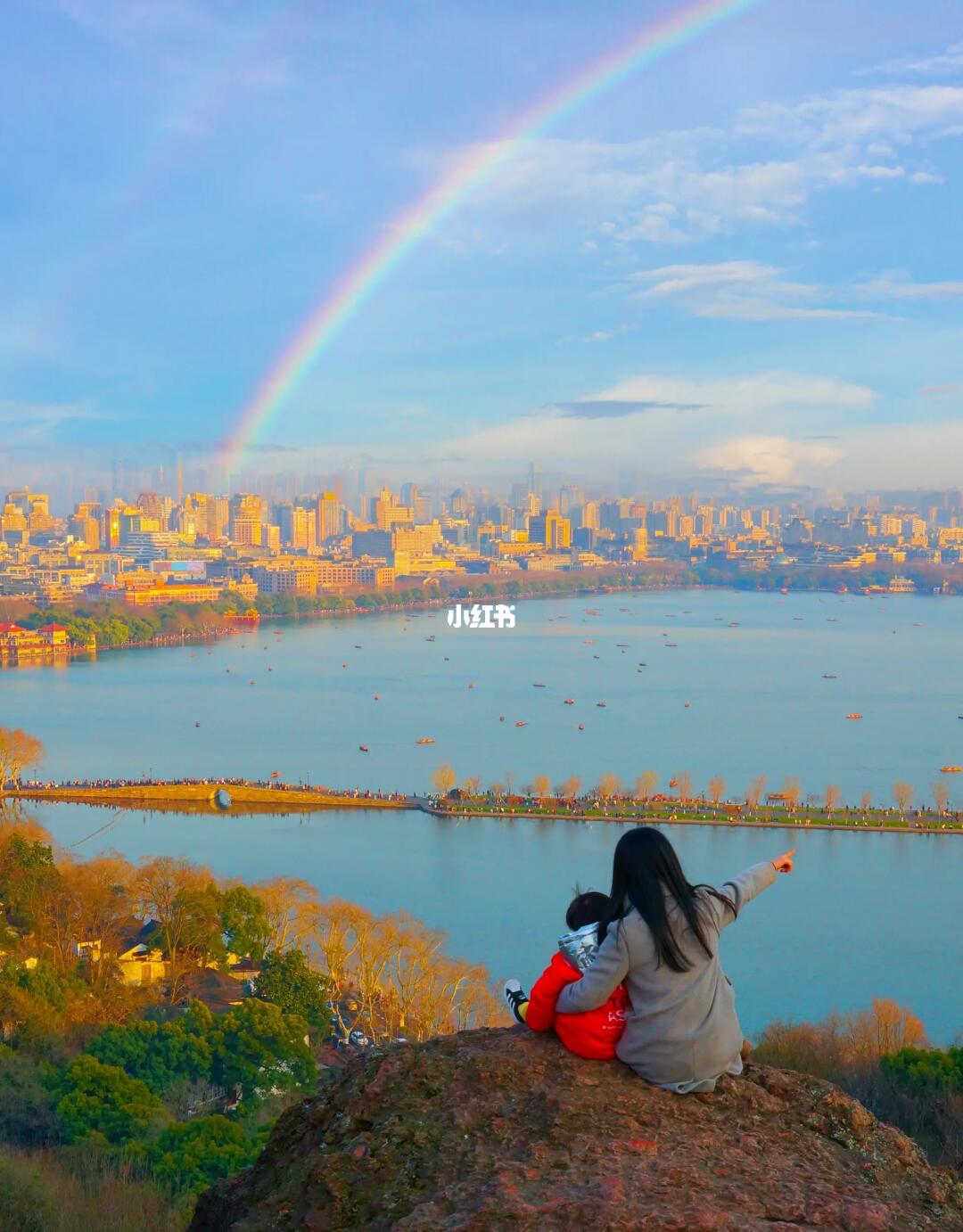 12分钟登顶‼️答应我，新年要爬一次宝石山
