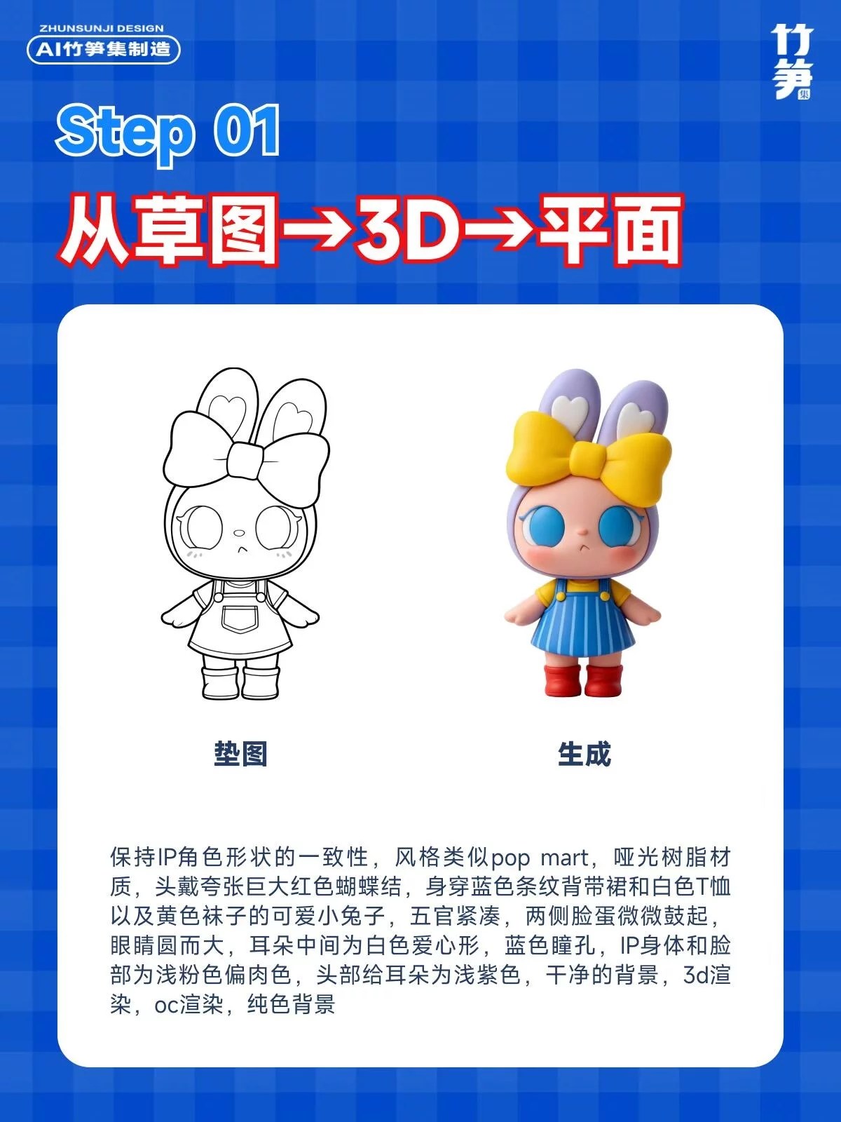 8步搞定IP周边！AI从草图直接做出全套产品图 
