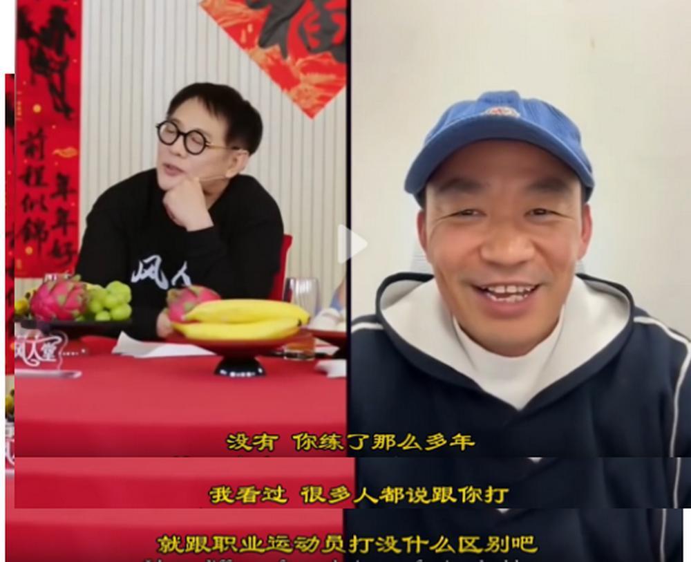 一次，王宝强和李连杰直播连线，王宝强一见到李连杰，看到自己儿时偶像十分开心，王宝