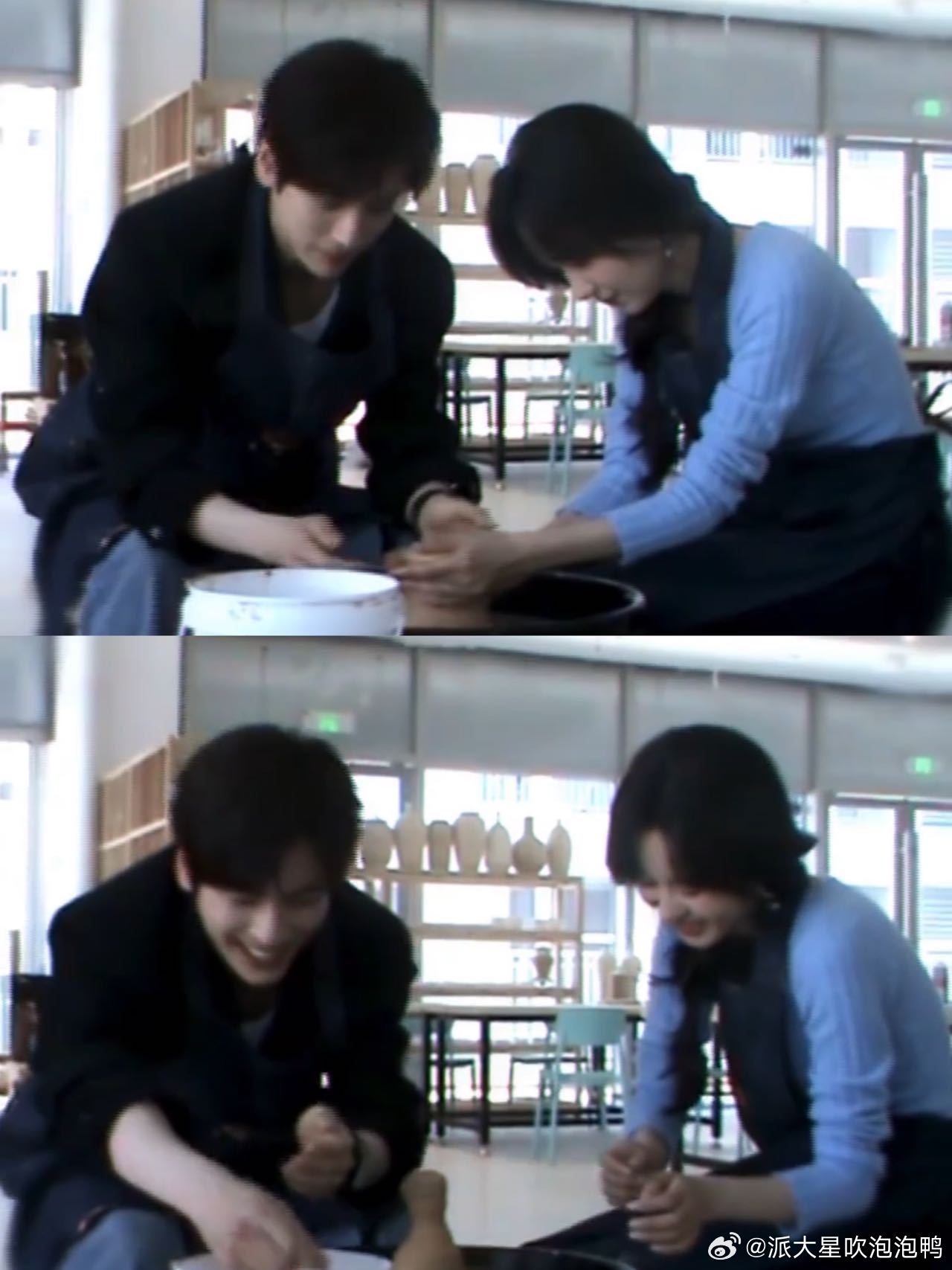 郑合惠子新剧叫魏哲鸣老公随时随地嗑一口真的不能怪我🍬这俩太配了吧～你是迟来的欢