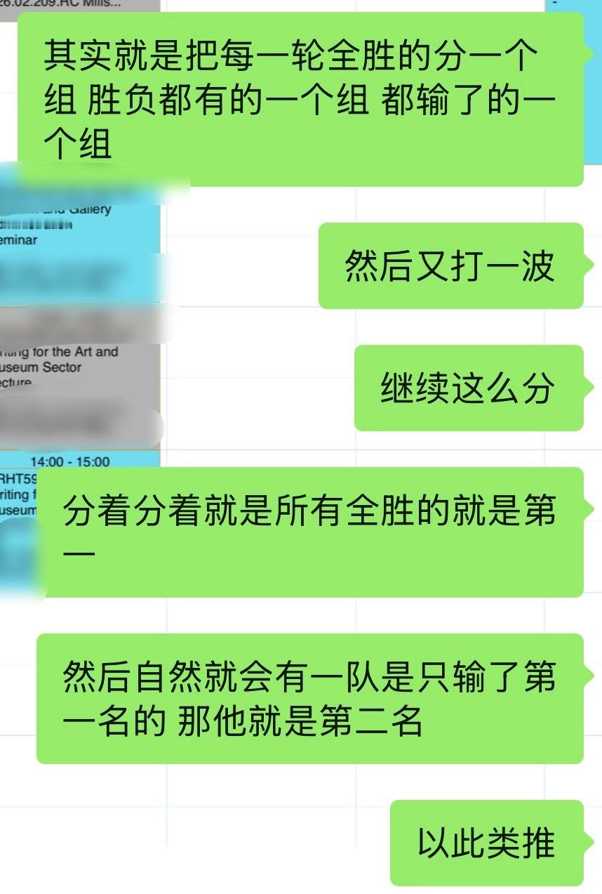 乒超赛制 解读完成 简称瑞士轮。 