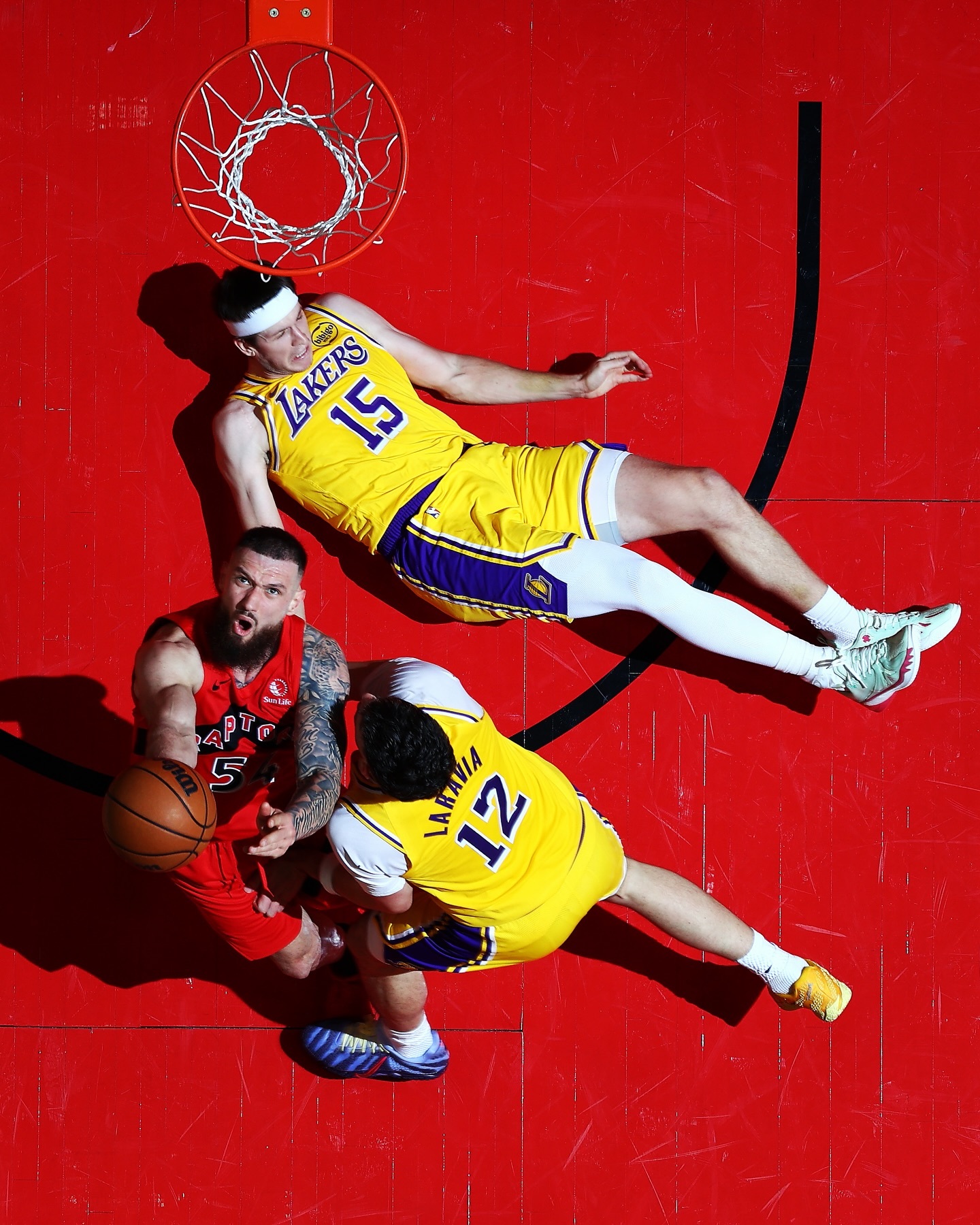 湖人vs猛龙图集 