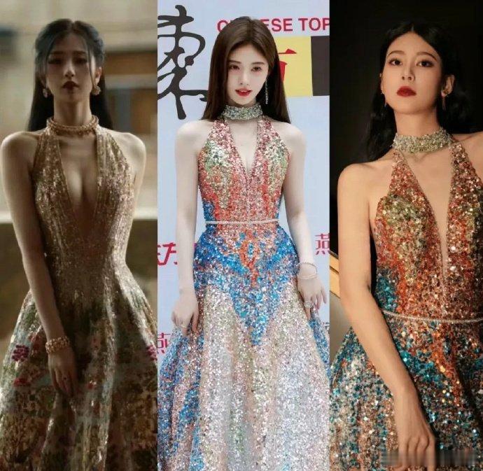 为什么赵昭仪身材最一般，反而把这条裙子诠释最好看？ 
