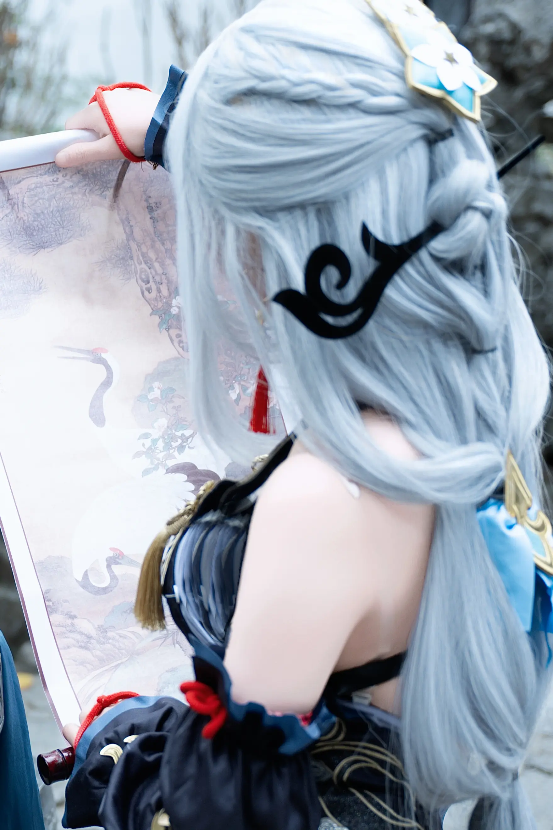 申鹤&留园。太冷了太冷了！所以拍了两三张就跑路了。