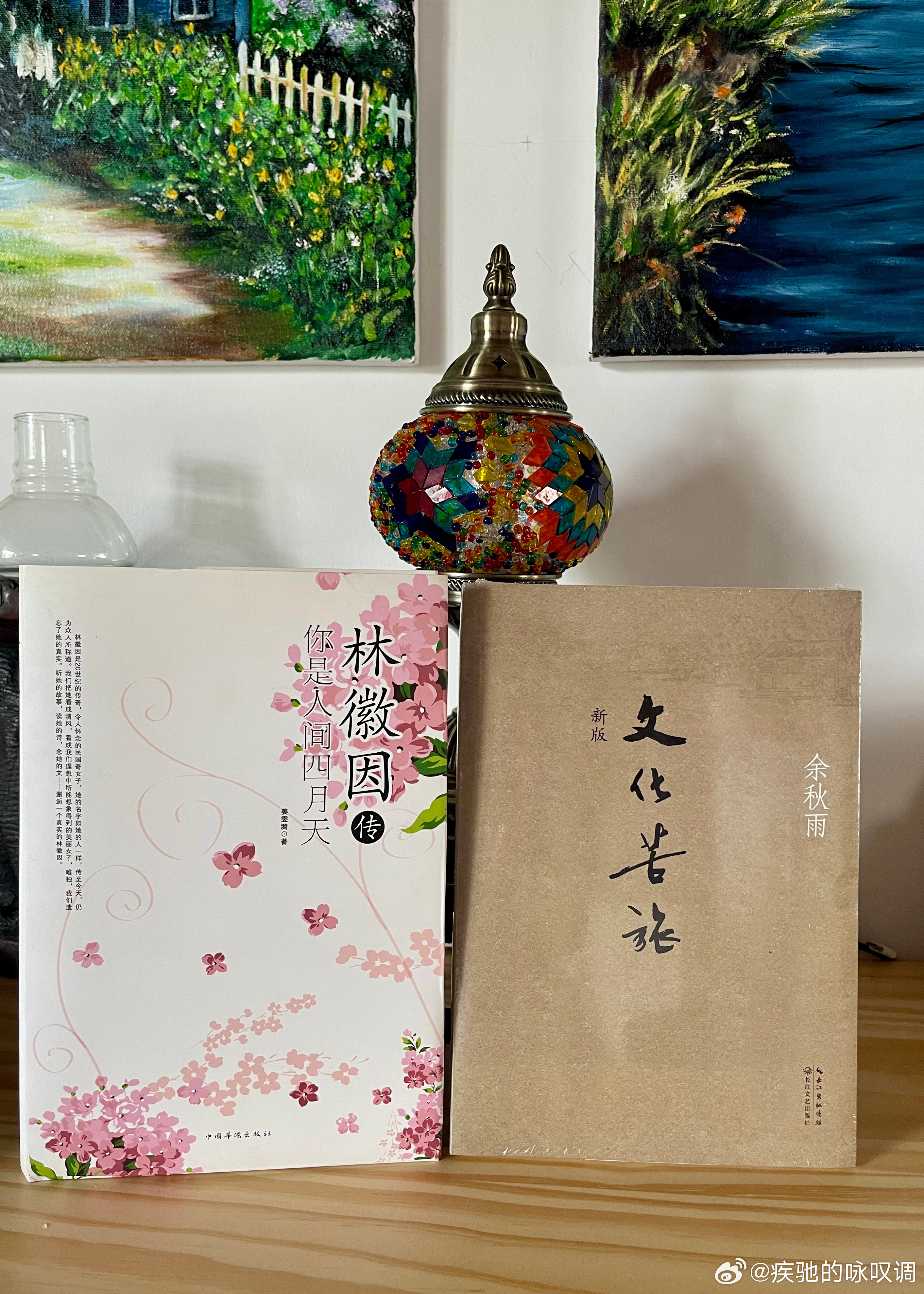 4月在村委会图书室借的书读完了，今天又借了两本。继续读书📚 