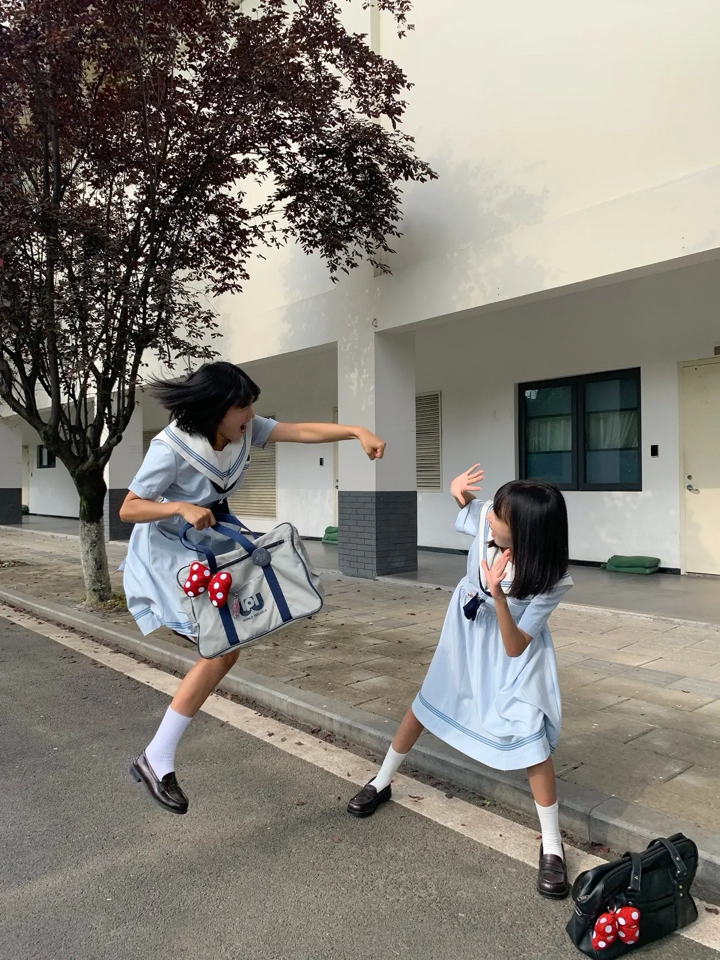 通学路jkjk制服