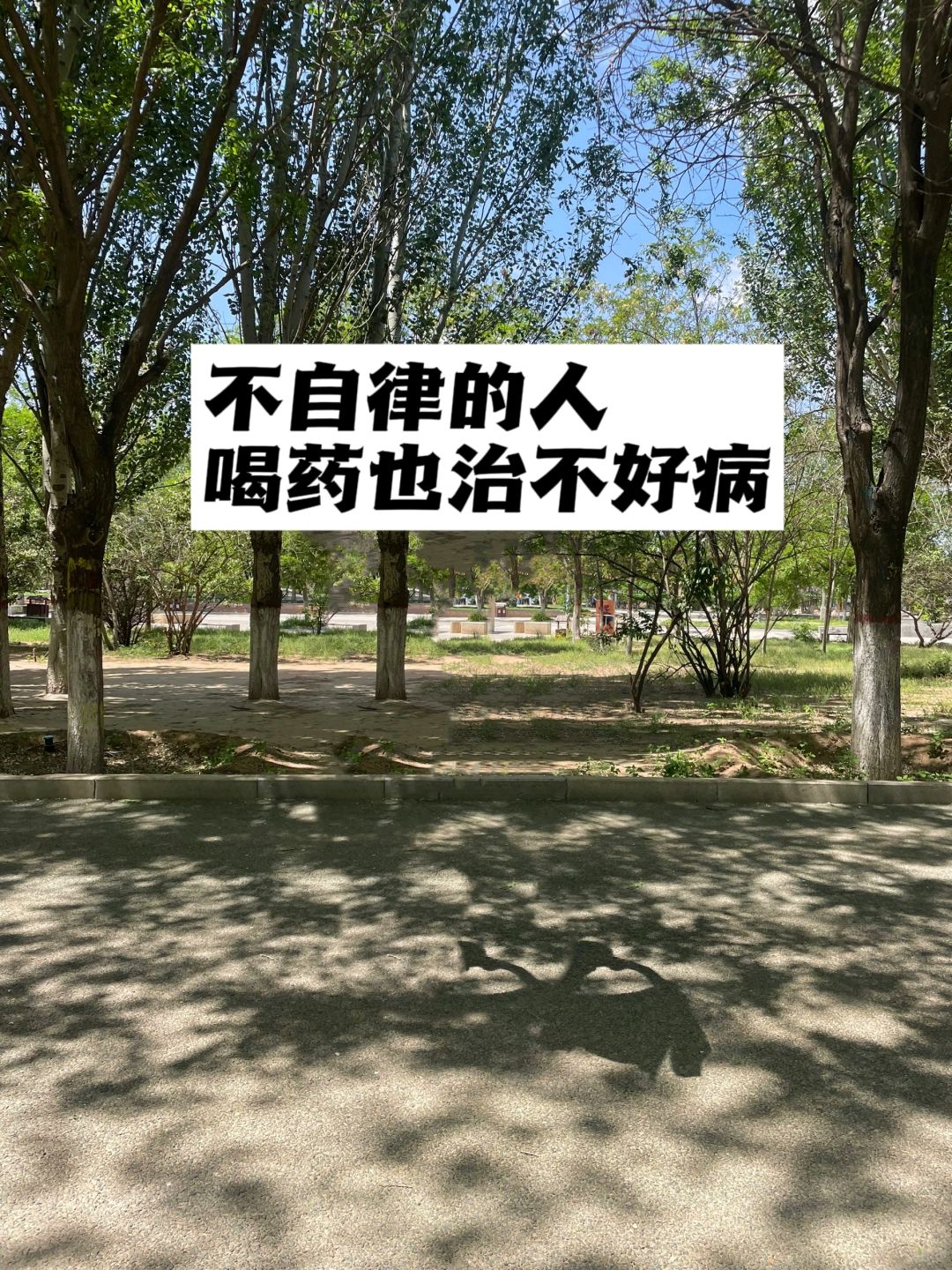 不自律的人，喝药也治不好病.