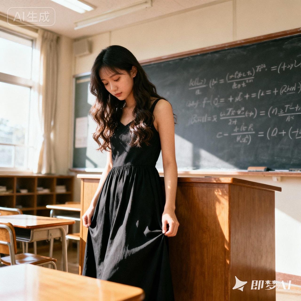 美女老师 文艺小清新