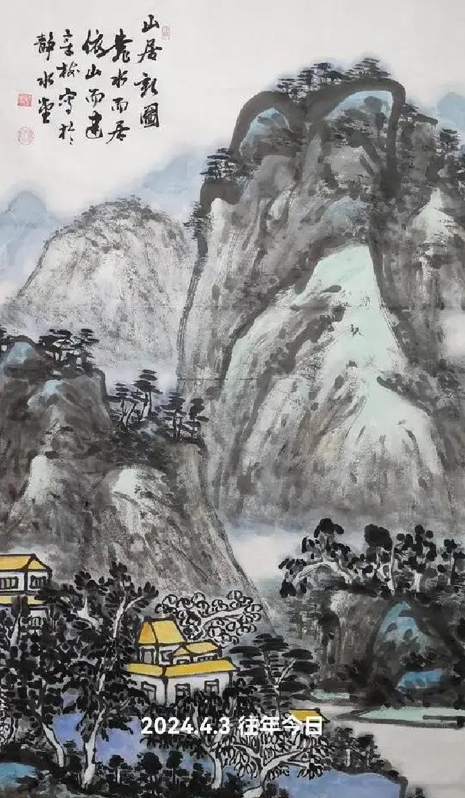 中国当代画坛，一场“静中爆炒”的革命悄然上演！陈章树山水画竟用现代笔墨重塑千年古