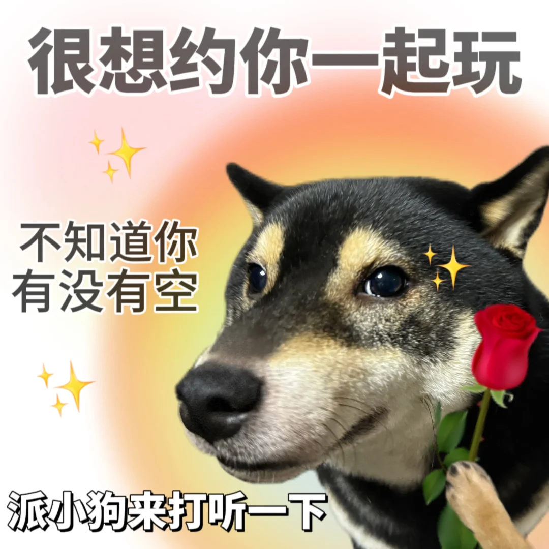 表情包|出来玩出来玩😗