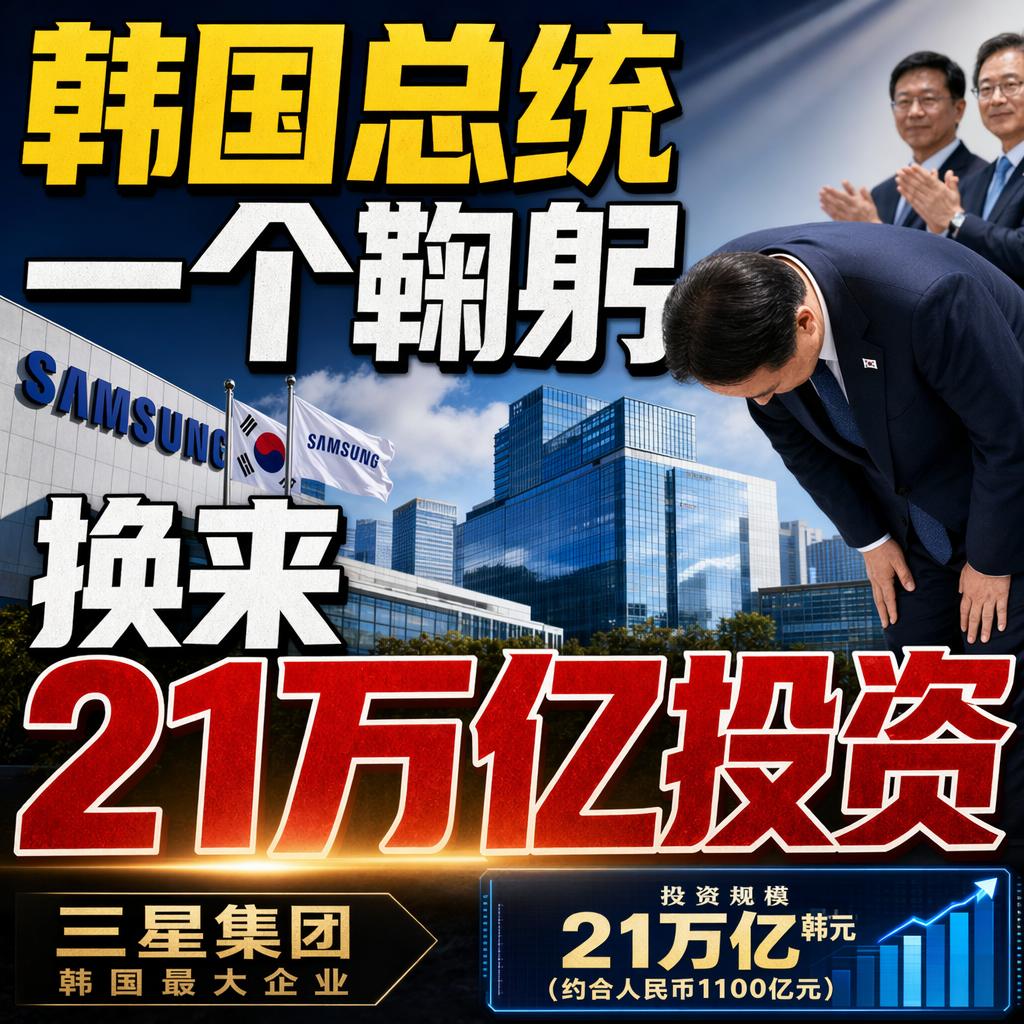 一直以来，我们习惯了政府对财阀说了算。
但2026年6月29日的首尔，画面反了过