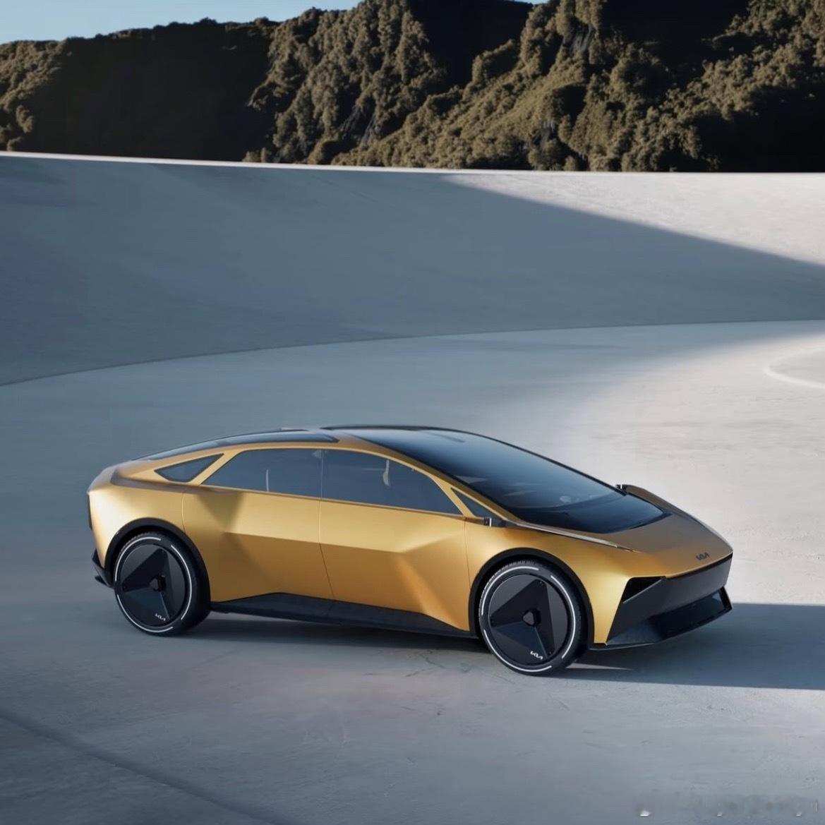 起亚Vision Meta Turismo概念车官图发布！哎呀还是比预测图胖了一