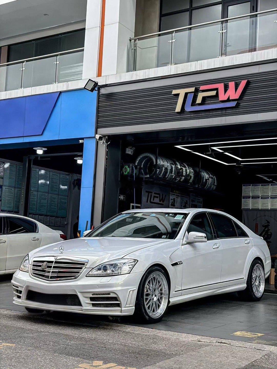 奔驰S W221，20寸 完工案例[作揖]供参考 ​​​