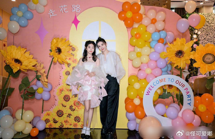 黄奕的女儿已经小学毕业了，才小学毕业就这么高了吗？ ​​​