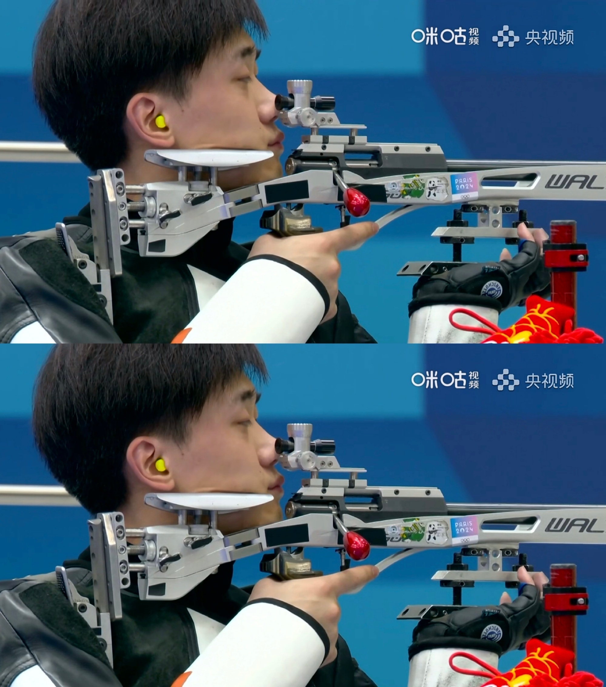 第10金🏅男子50米步枪三姿：刘宇坤还是我们陕西西安人，射击再添一金，十全十美