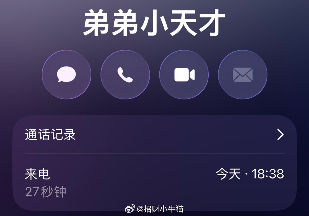 老大老二老三在meland里玩我收到提醒后马上就接到弟弟手表打来电话接通后我说喂