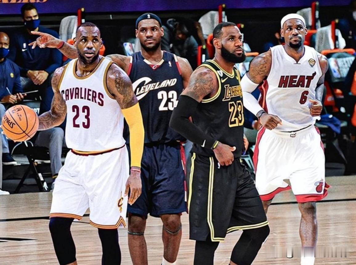 詹姆斯总得分50000+（常规赛+季后赛）和连续21次入选全明星首发阵容！那个记