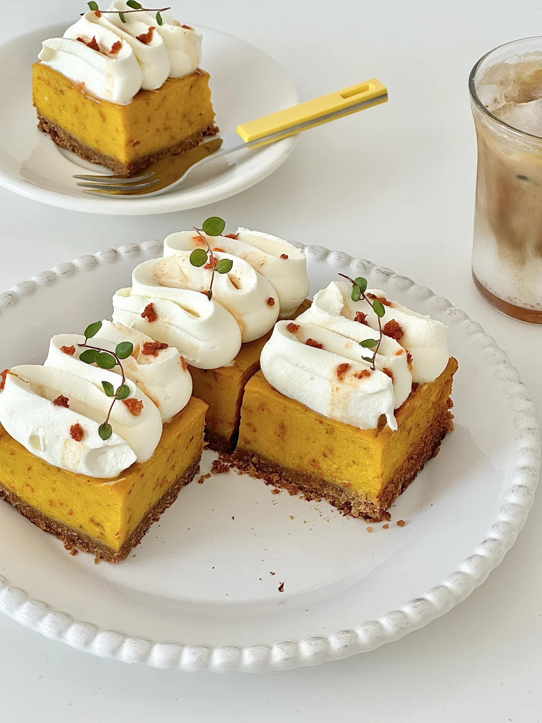 秋日甜品🎃糖桂花南瓜挞｜搅一搅就ok‼️