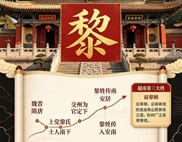 越南十大姓氏与山西门阀的渊源