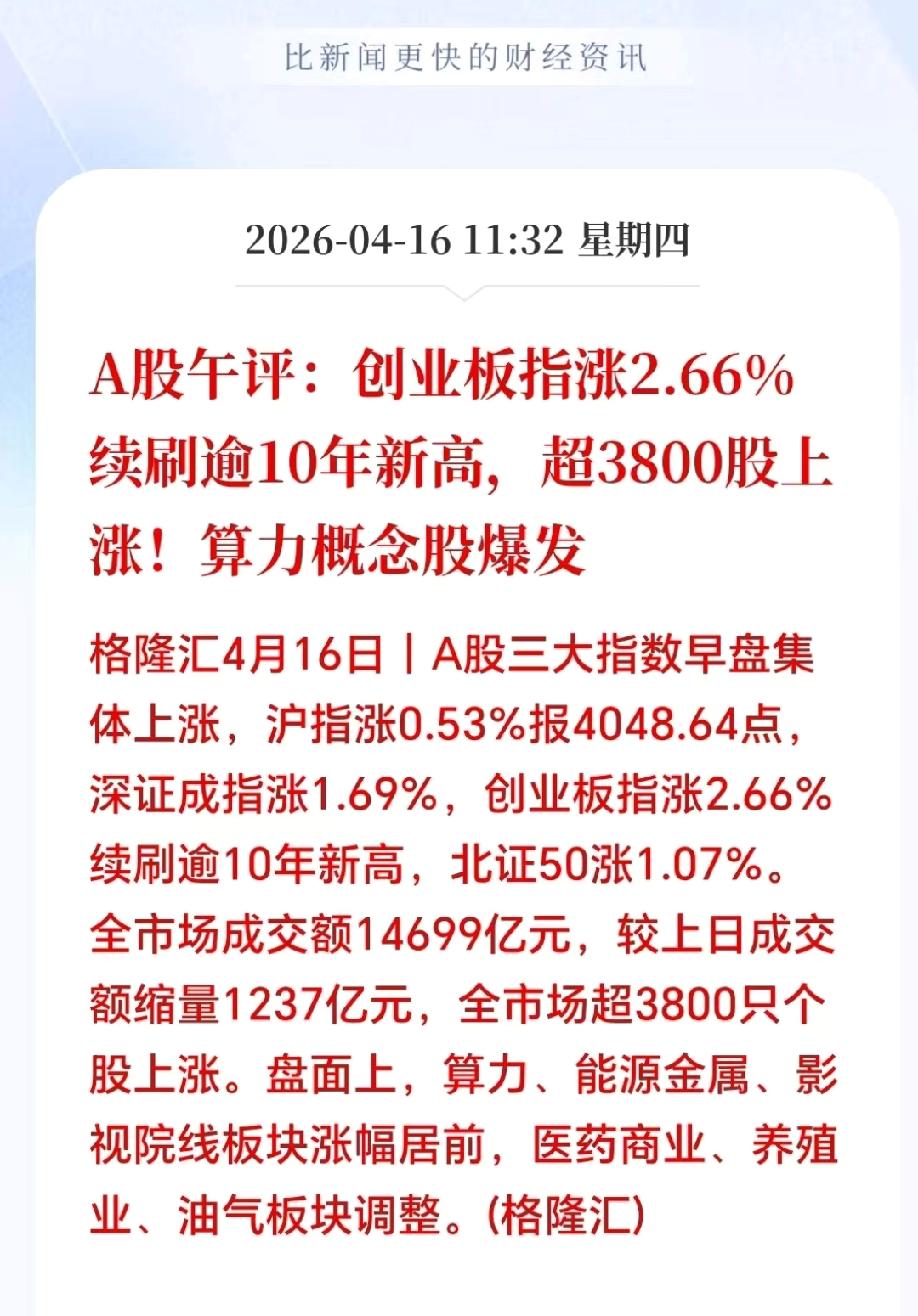 收评：今天A股硬气了一把，三大指数低开高走，吃肉行情十分明显。

为何突然上涨，