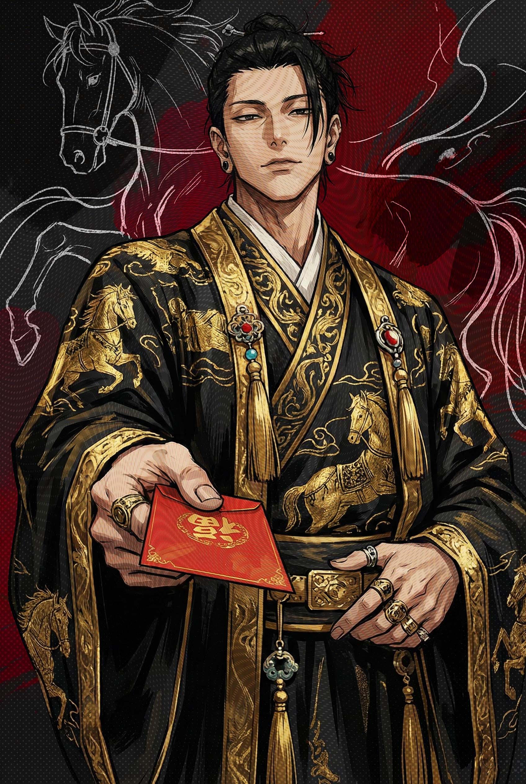 咒术回战~型男送上新年红包祝福㊗️。