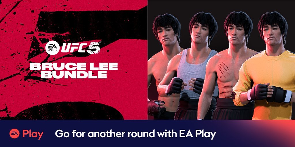 EA Play/XGPU用户可以免费领取《UFC5》DLC“李小龙同捆包”《UF