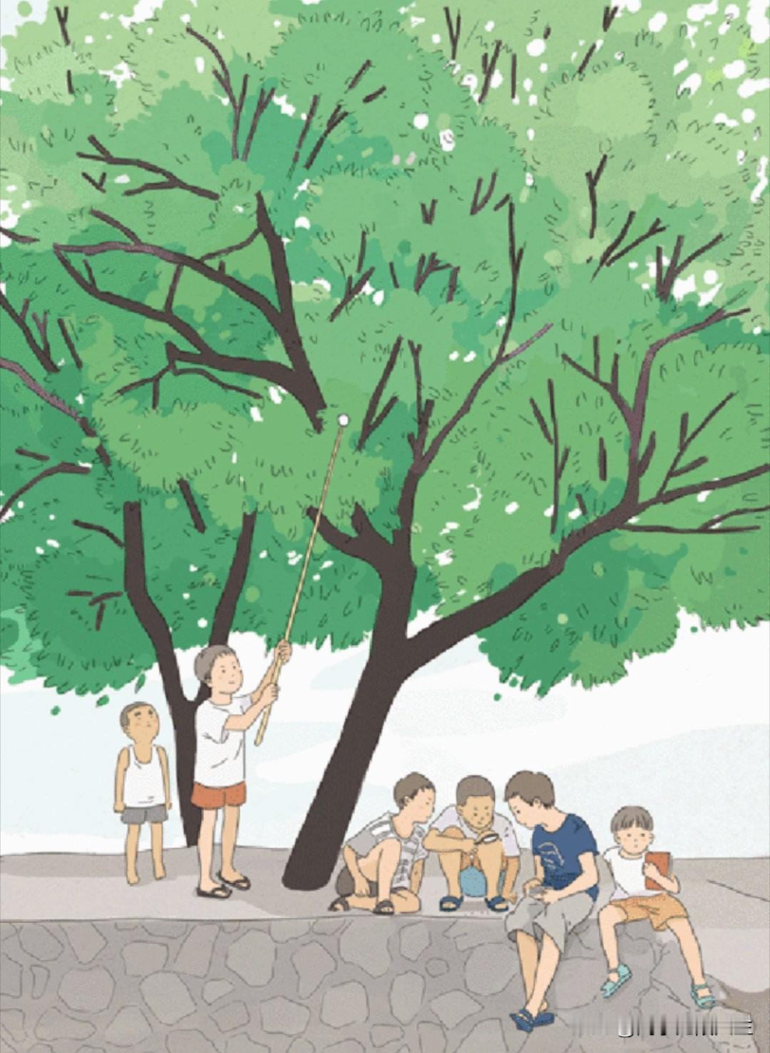 作家木心曾说:
”童年的朋友，如同童年的衣裳，长大后，不是不愿意穿，是无可奈何了