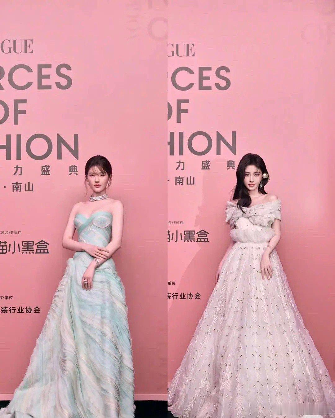 把赵露思和鞠婧祎放一起，也真是个人才🤔谁模仿谁了 ​​​