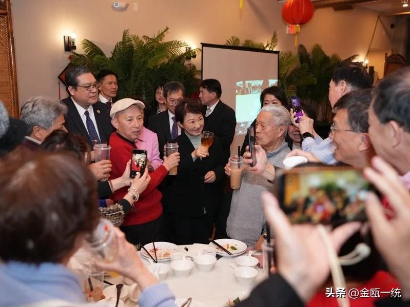 卢秀燕访美第一场侨宴 席开20桌

台中市长卢秀燕美国行第二天，美东时间13日晚