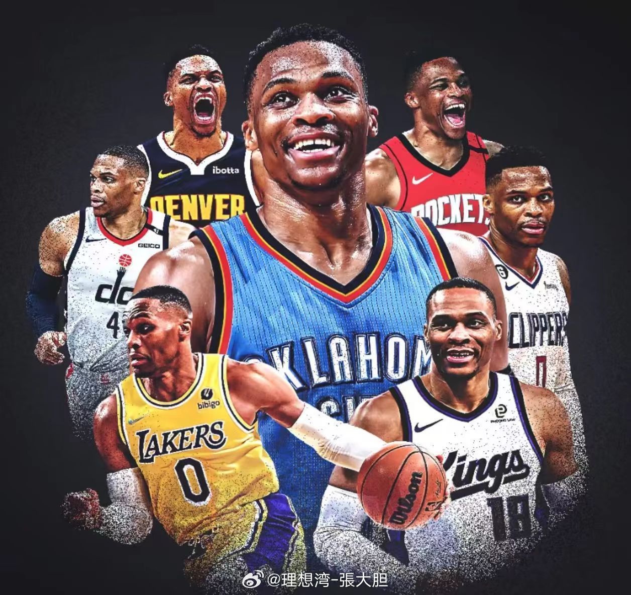🏀生活大于篮球！少爷，祝好！威少宣布退役