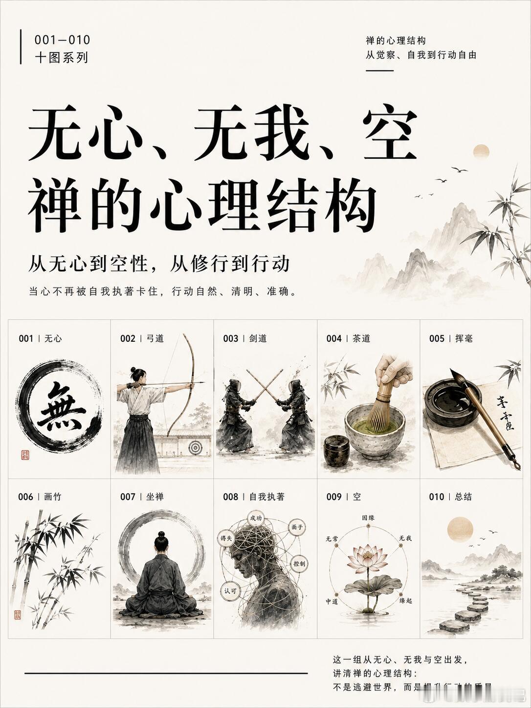 无我之境|禅的心理结构，真正的高水平竞技状态，是空，是无心，是无我，是在压力中不