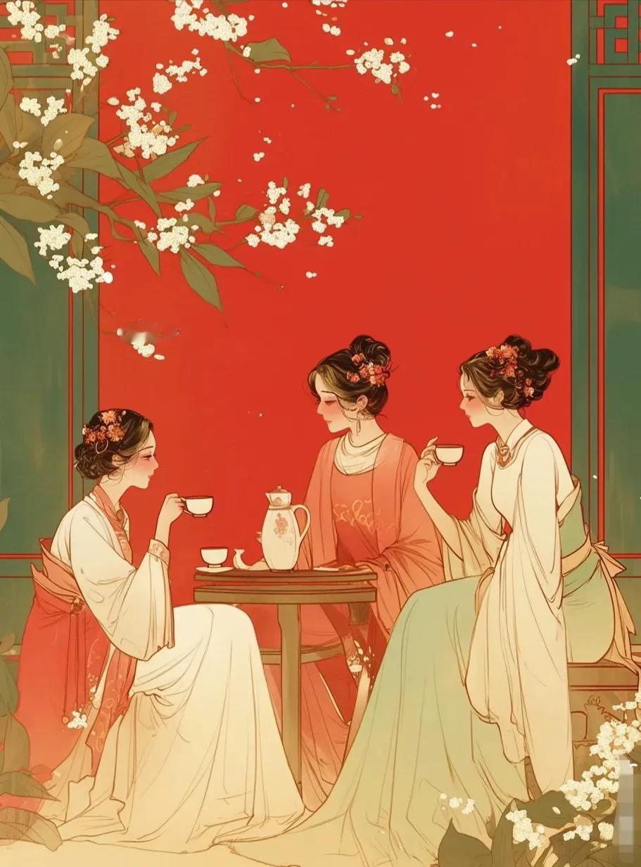 古代的闺蜜聚会都做什么呢？