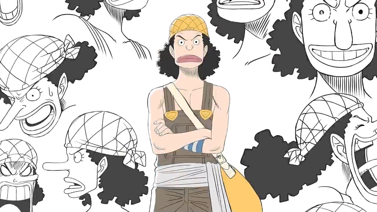 海贼王海贼王 海贼王-东海篇霸权社重制版最新公布角色设计草图草帽一伙早期五人组＋