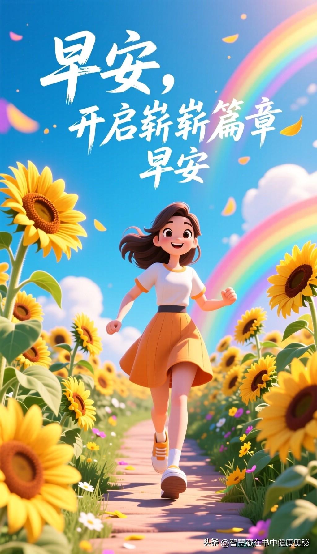 早安，开启崭新篇章清晨治愈语录 早晨打卡祝福语 早晨励志文案 
早安！当第一缕阳